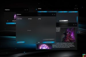 Unreal Engine – Modern Menu System X UE5996