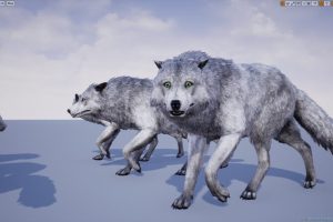 Unreal Engine – Realistic Wolf UE6018