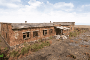 Unreal Engine – Abandoned Brick Building UE6141