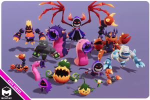 Unity – Monsters Ultimate Pack 04 Cute Series U3528