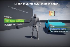 Unreal Engine – Music Player And Vehicle Radio UE6383