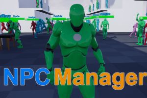 Unreal Engine – NPC Manager System UE6391