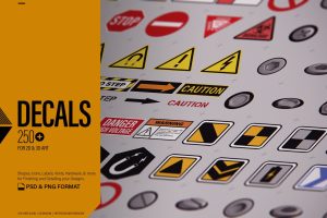 Design Decals for 2D & 3D Art C5684