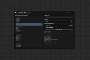 Unreal Engine – Pak Creator Plugin UE7034