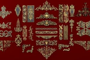 4k classical ornaments C5668