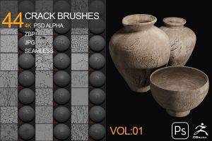 44 crack brushesh and alpha C5702