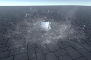 Unity-Realistic water splash U3560