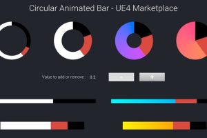 Unreal Engine – Circular Animated Bar UE6240