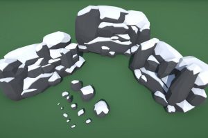 Unity-Rocks Pack – Low Poly Nature U3749