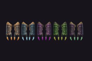 Unity-Stylized Claws Fist – RPG Weapons U3756
