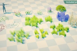 Unity-Stylized Grass Shader U3757