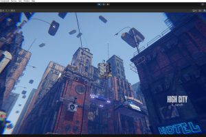 Unity-cyberpunk – High City U3809