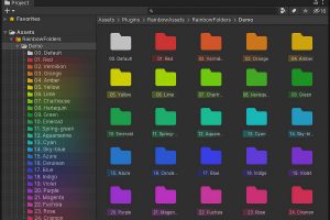 Unity-Rainbow Folders 2 U3823