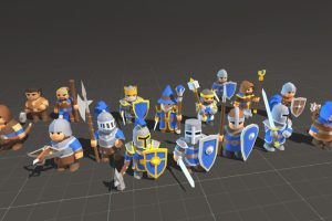 Unity-Toony Tiny RTS Set U3834