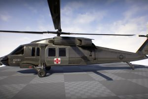 Unreal Engine – Helicopter UH60M Blackhawk UE6333