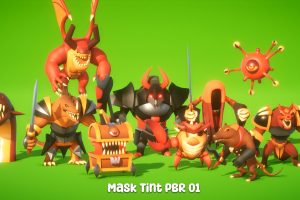 Unity- RPG Monster Wave 2 PBR  U3548
