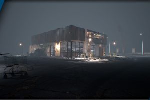 Unreal Engine – Old minimarket complete environment UE7026