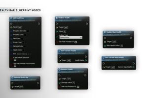 Unreal Engine – Competitive Shooter HUD Action Bars Only UE6250