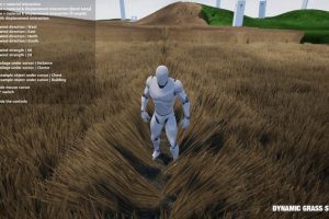 Unreal Engine – Dynamic Grass System Lite UE6275