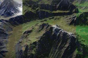 Unreal Engine – AutoLandscapeMatAlpine UE6212