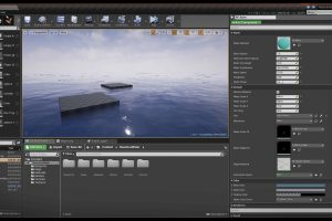 Unreal Engine – Reactive Water UE7053