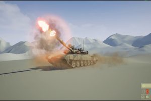 Unreal Engine – Driveable Vehicle MBT 90 UE6270
