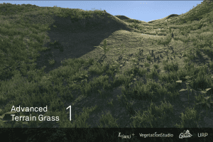 Unity-Advanced Terrain Grass U3647
