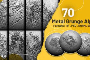 70 Metal Grunge Alpha-VOL 1  C5704