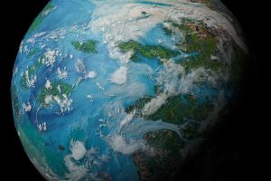 5 16K PBR Liquid Planets Bundle C5792