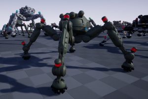 Unreal SCI FI: ARANOBOT UE7078