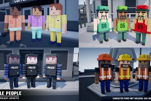 Unreal Simple People UE7100