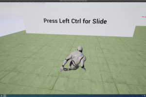 Unreal Simple parkour system UE7103