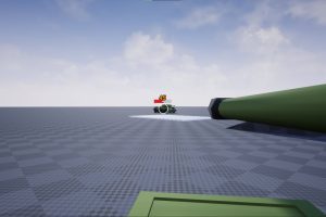 Unreal Simple wheeled tank UE7104