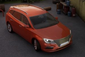Unreal Station Wagon Car UE7123