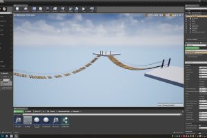 Unreal Suspension Bridge UE7132