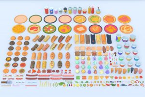 Unity-Fast Food Mega Constructor U3998