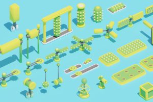 Unity-LOW POLY ASSETS – Animated Traps & Obstacles + VFX U4000