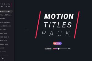 Unity-Motion Titles Pack U3902