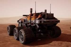Unreal Engine – Mars Colony Props and Vehicle UE7224