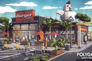 Unreal Engine – POLYGON – Shops Pack UE7228