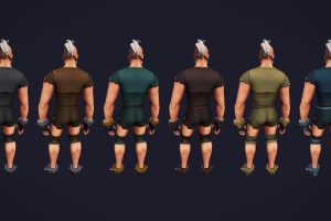 Unity-Prisoner Armor Set – Stylized RPG U3905