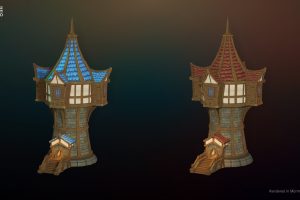 Unreal Engine – Stylized Human Buildings UE7240