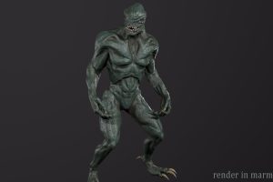 Unreal Engine – Alien Monster UE7250