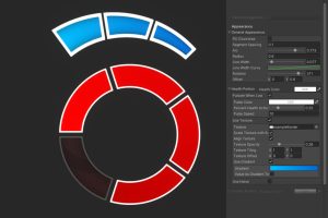 Unity-Procedural Circular Health and Progress Bars Pro U3906