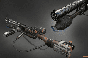 Artstation – sterling submachine gun C5783