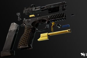 Unreal Engine – FPS 4K Custom Modern Handguns – VOL.4 UE7265