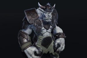Unity-Stylized Orc Warrior – RPG NPC U3921