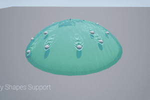 Unreal Water Surface Simulation Tool UE7185