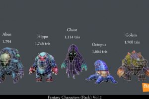 Unity-Fantasy Characters (Pack) Vol.2 U3944