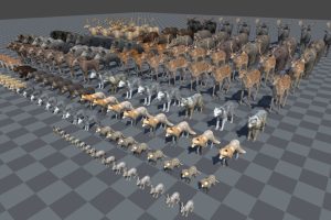 Unity-Forest animals U3946